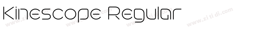 Kinescope Regular字体转换 Kinescope Regular字体转换